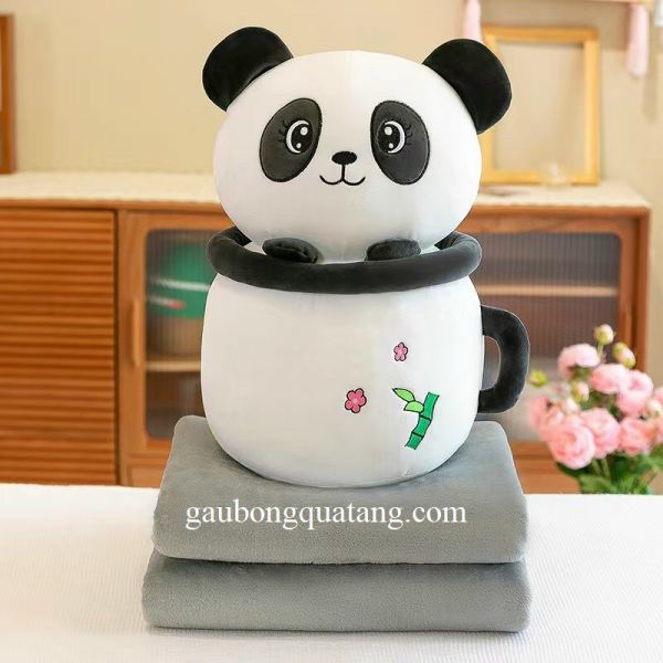 gau truc panda goi om kem mem